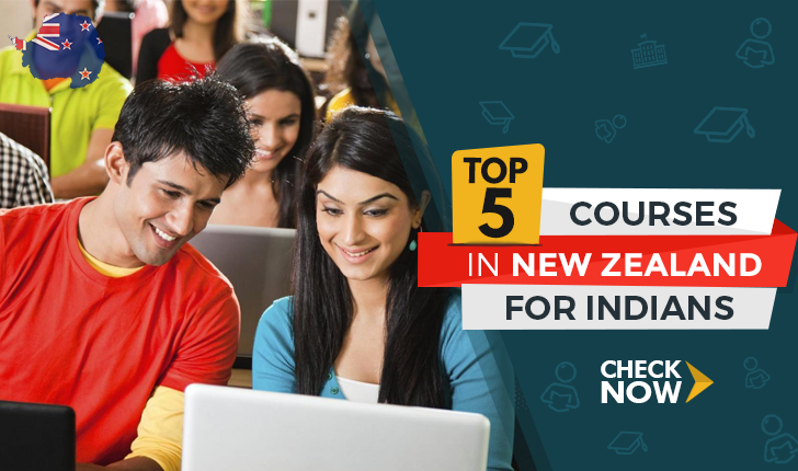 Top 5 courses in New Zealand for Indians